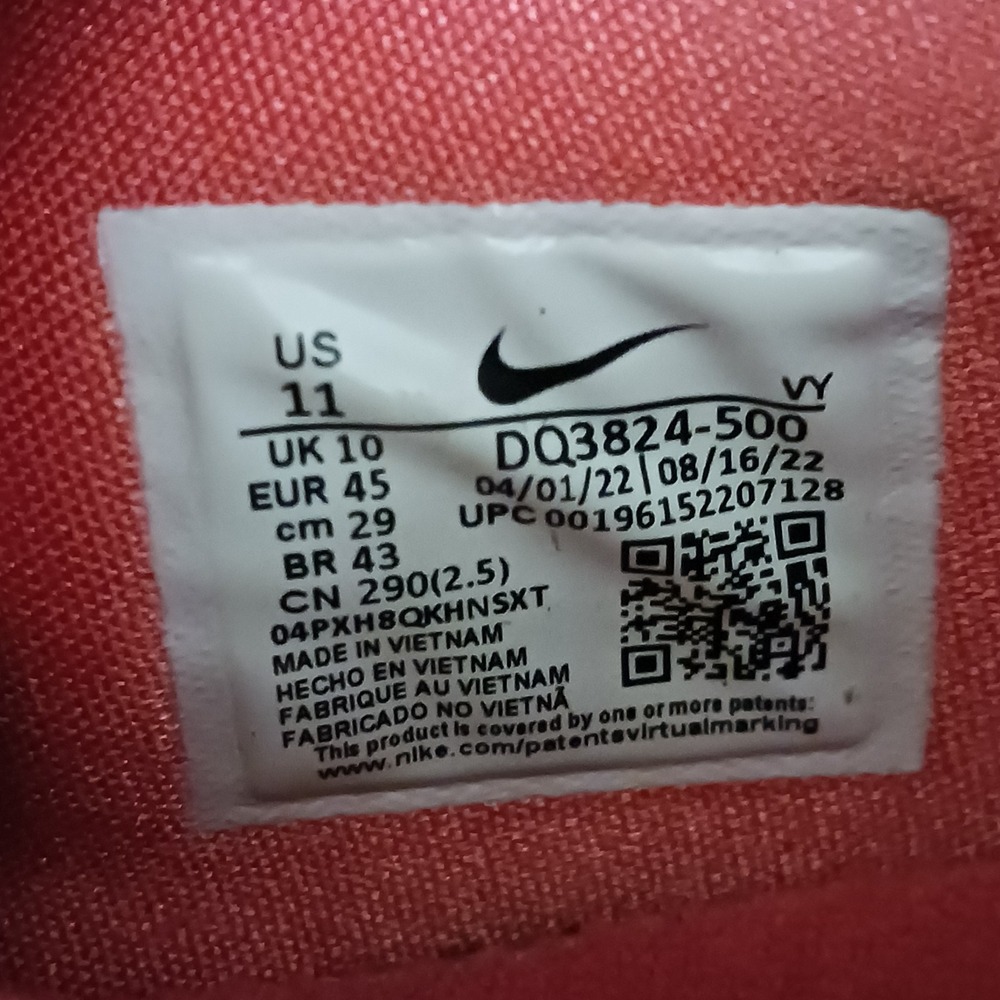 Nike Zoom Freak 4 Bahamas Men's Basketball Sneakers Shoes DQ3824-500 Size 11 - Picture 14 of 16